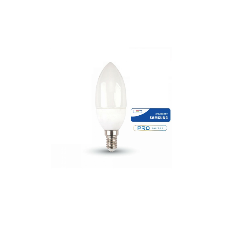 lampadina candela led samsung e14 4.5w 4000°k