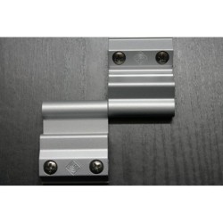 cerniera r40 top rapid argento c/m