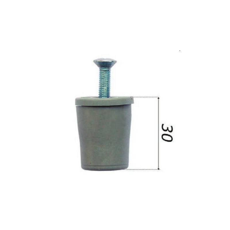 paracolpi avvolgibile grigio mm.30