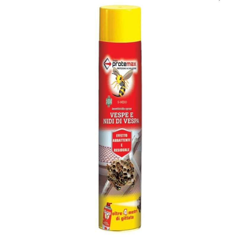 insetticida vespe e nidi di vespa 750 ml spray 4 metri
