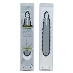 barra cm.30 e catena motosega 45 maglie