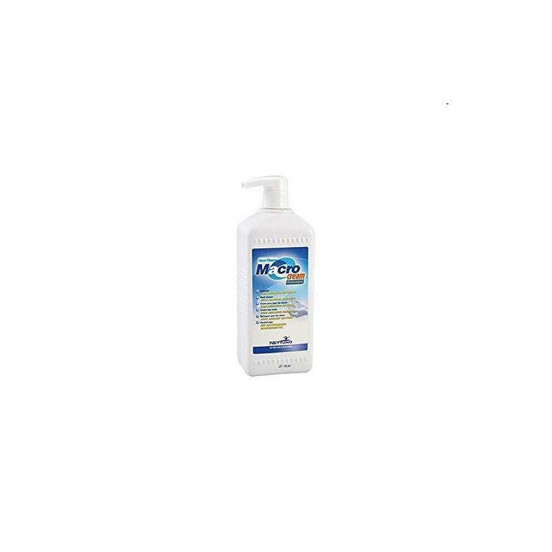 macro cream lavamani con dosatore da 1000 ml.