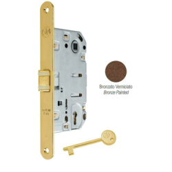 serratura medium bronzata e50