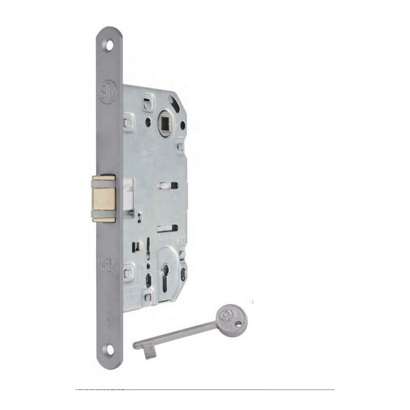 serratura medium cromo satinata e 50