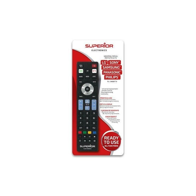 telecomando tv samsung lg sony panasonic philips