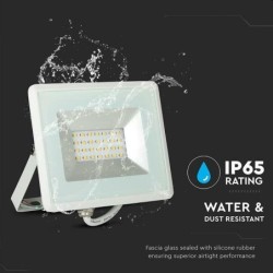 faro multi led 20w 6500°k ip65 bianco