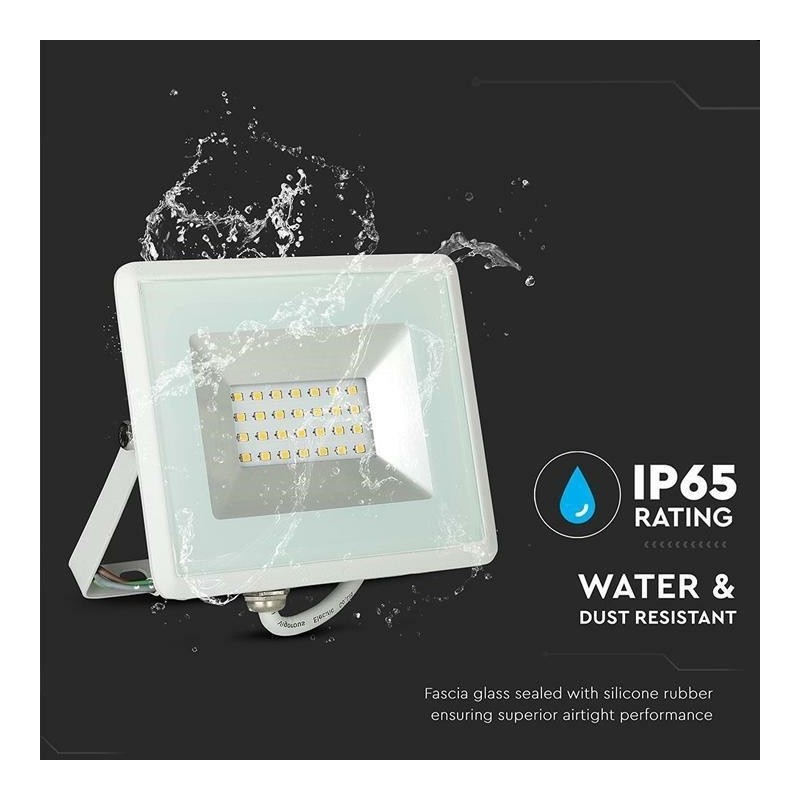 faro multi led 20w 6500°k ip65 bianco