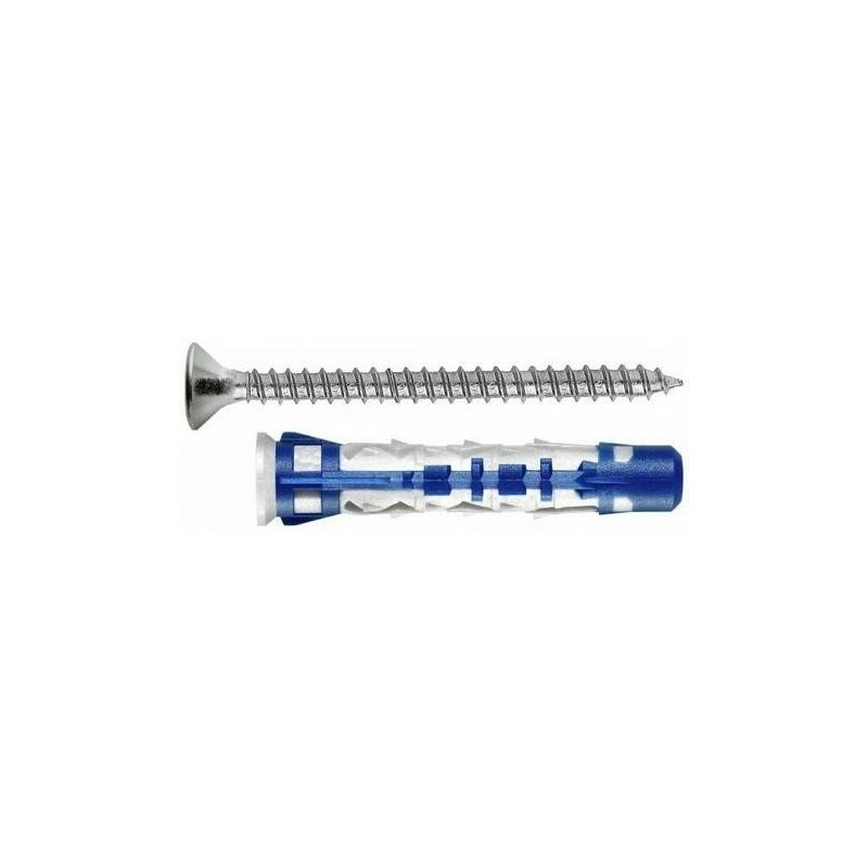 tassello bluefix duofix con vite 6x35 secchiello pz.100