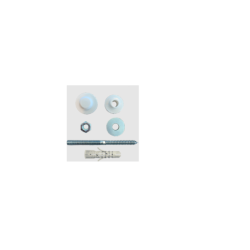 fissaggio lavabo m.10x120 cf. 2 pz