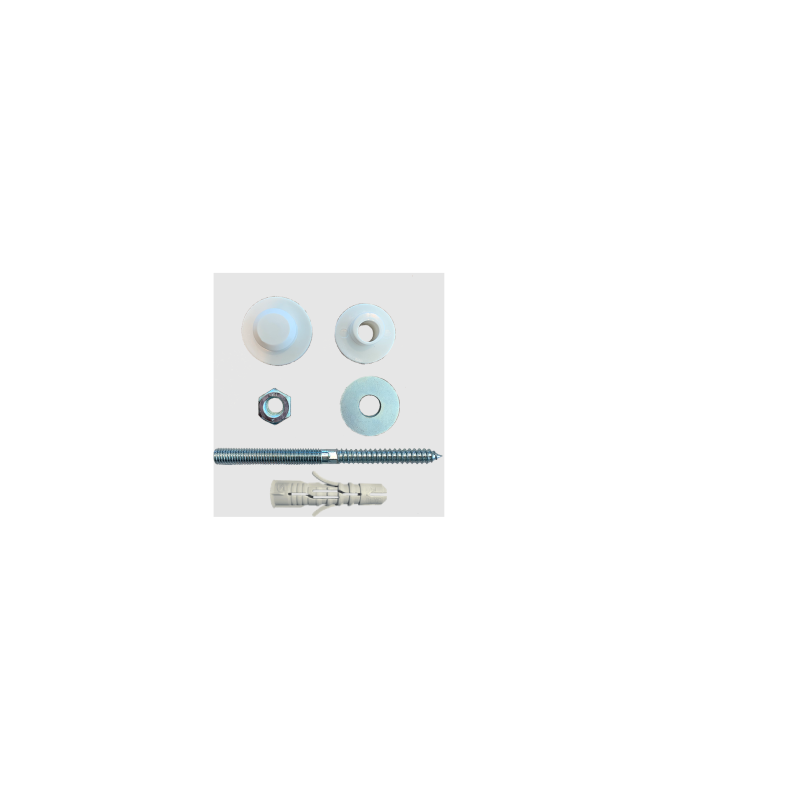 fissaggio lavabo m.10x120 cf. 2 pz