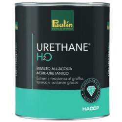 smalto h2o urethane bianco satinato 750 ml.