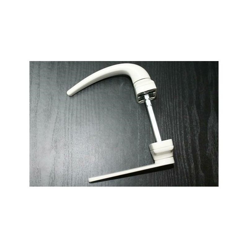 doppia maniglia alluminio beluga 9010 bassa alta