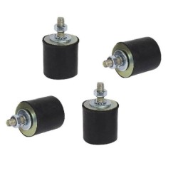 kit antivibranti a pavimento 40x40mm 4pz.