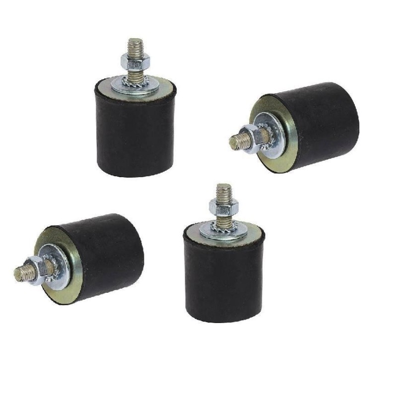 kit antivibranti a pavimento 40x40mm 4pz.