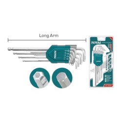 serie chiavi torx lunghe 9 pz