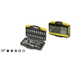 set 46 pz.chiavi a bussola da 1/4