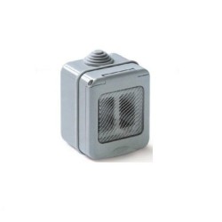 porta frutto stagno 2p per magic e gewiss ip55