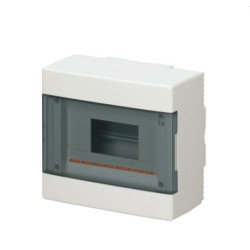 centralino 8p parete con portello ip40