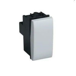 interruttore unipolare life bianco