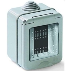 contenitore da parete life c/portello 1p ip55