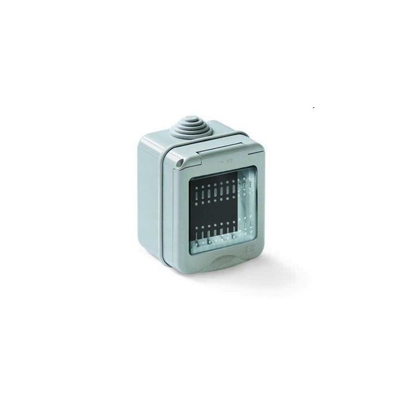 contenitore da parete life c/portello 2p ip55