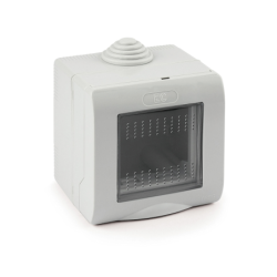 contenitore da parete 2 p c/portello blok ip55 life