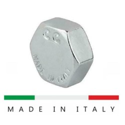 tappo femmina 1' ottone cromato