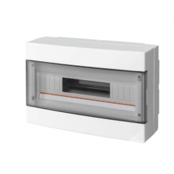 centralino 18p parete con portello ip40
