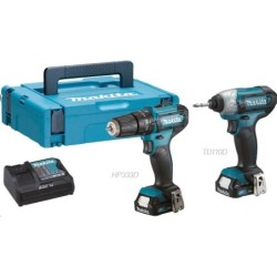 kit trapano avvitatore impulsi 12v 2 ah