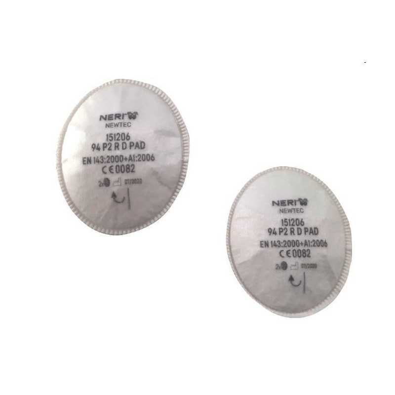filtro polveri 94 p2 per 151200 maschera 2 filtri