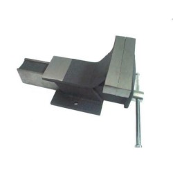morsa da banco fissa acciaio 80 mm.