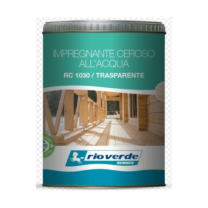 impregnante cerato all'acqua trasparente 750ml