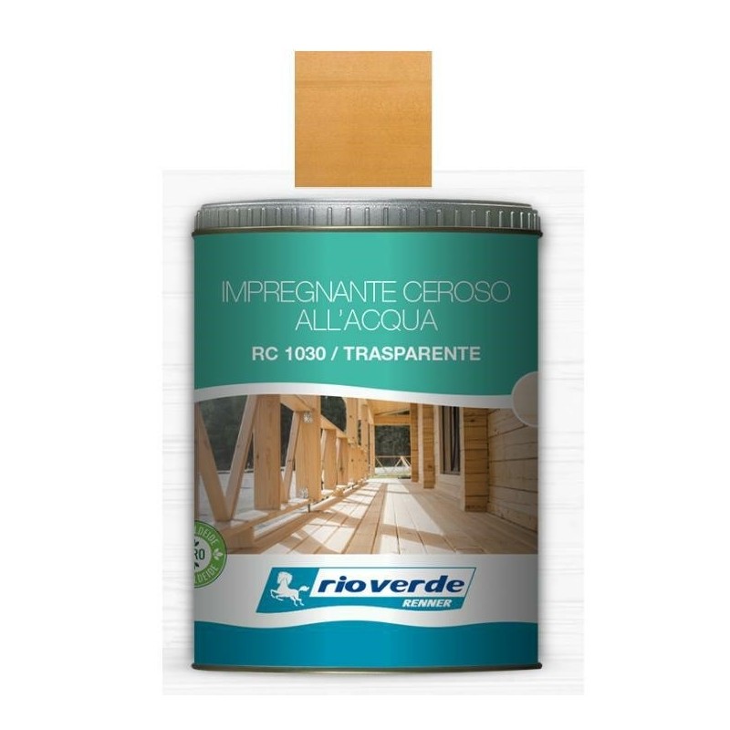 impregnante cerato all'acqua castagno noce chiaro 750ml