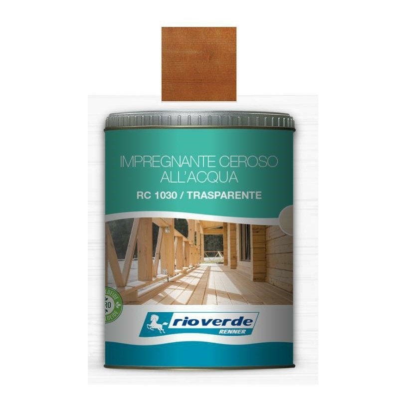 impregnante cerato all'acqua noce 750ml