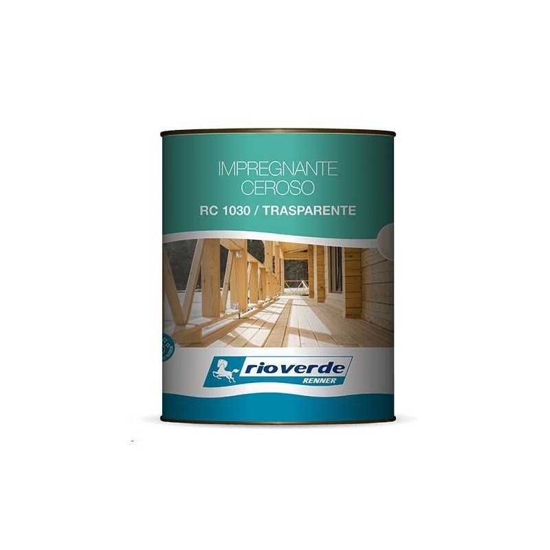 impregnante cerato all'acqua bianco 750ml