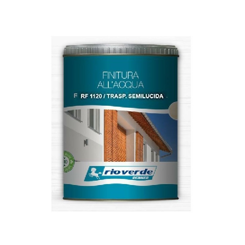 finitura trasparente esterno all'acqua semi lucida 750 ml