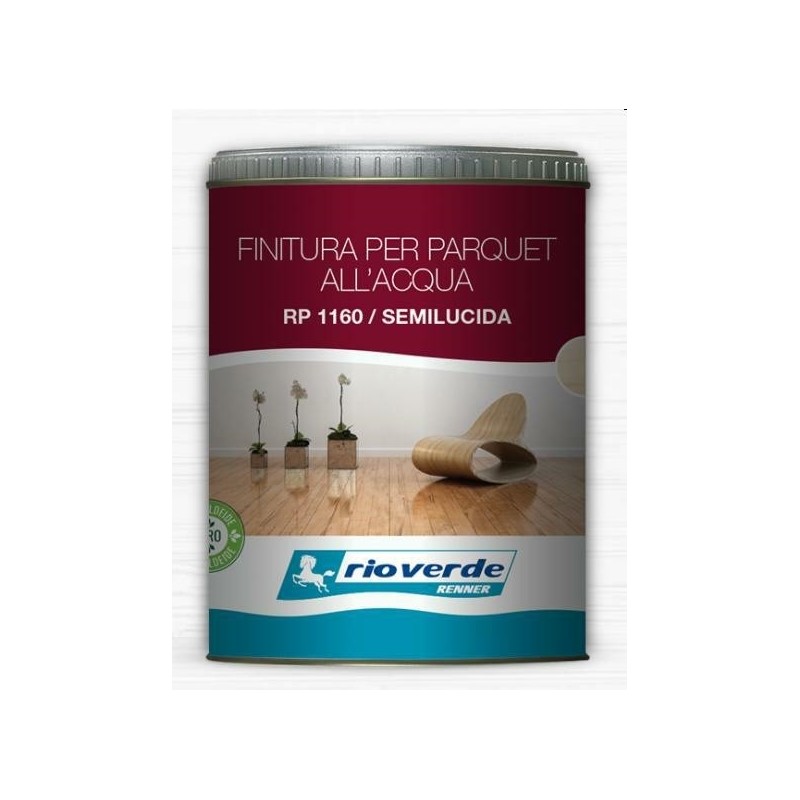 finitura semilucida trasparente acqua per parquet 750ml.