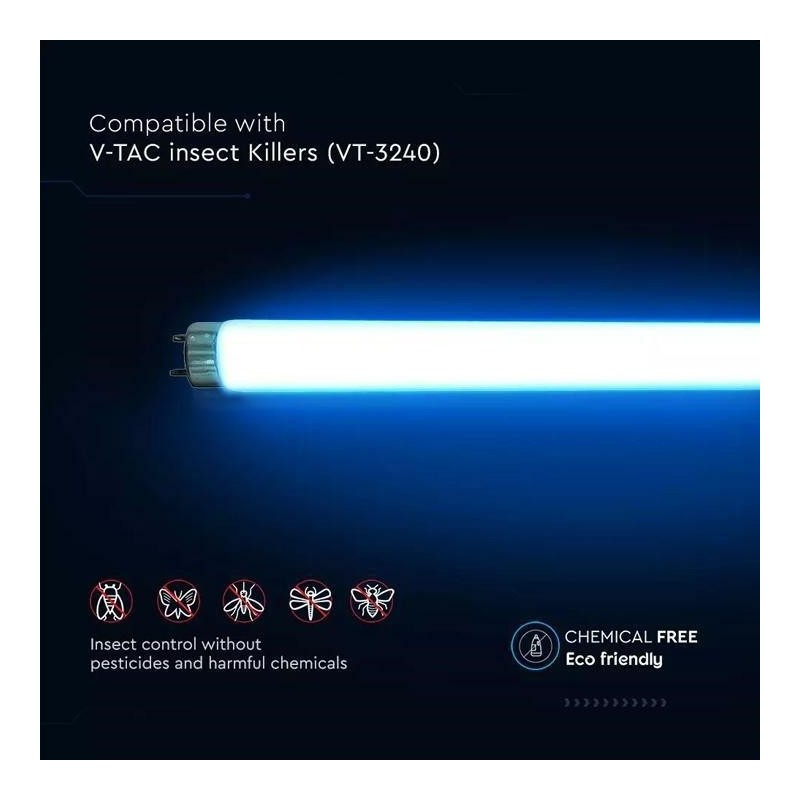 tubo per insetto 20w g13