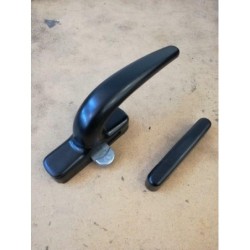 tavellino alluminio manico lungo nero