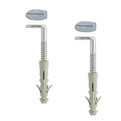 tassello a gancio scaldabagno 10x75 pz.2