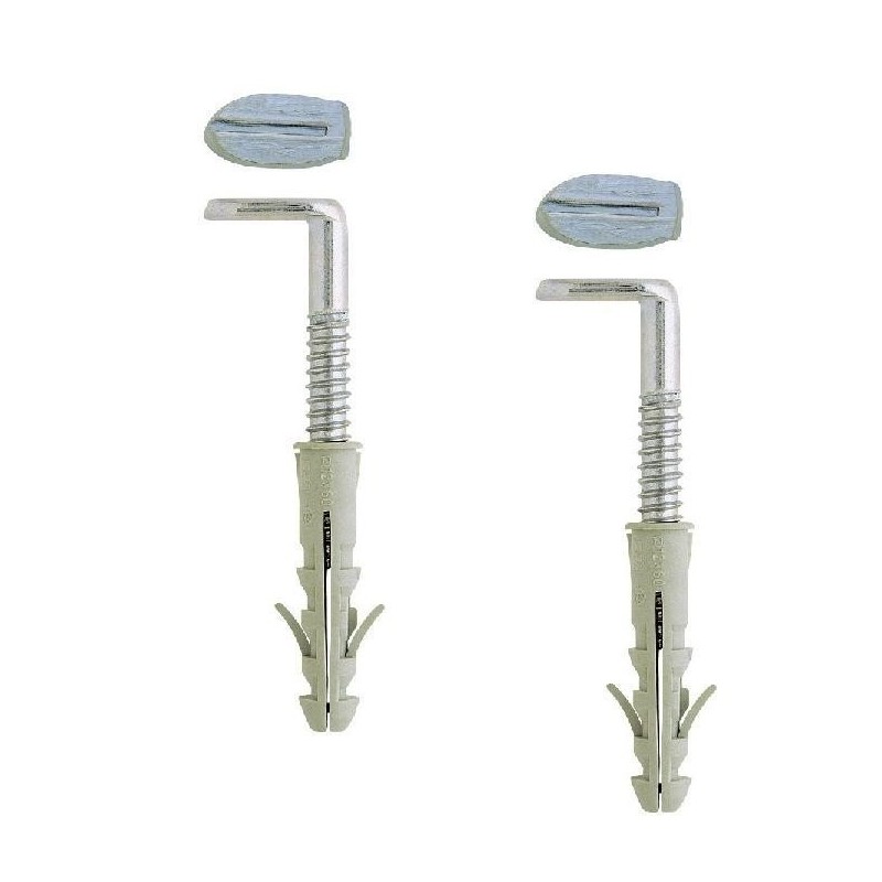 tassello a gancio scaldabagno 10x75 pz.2