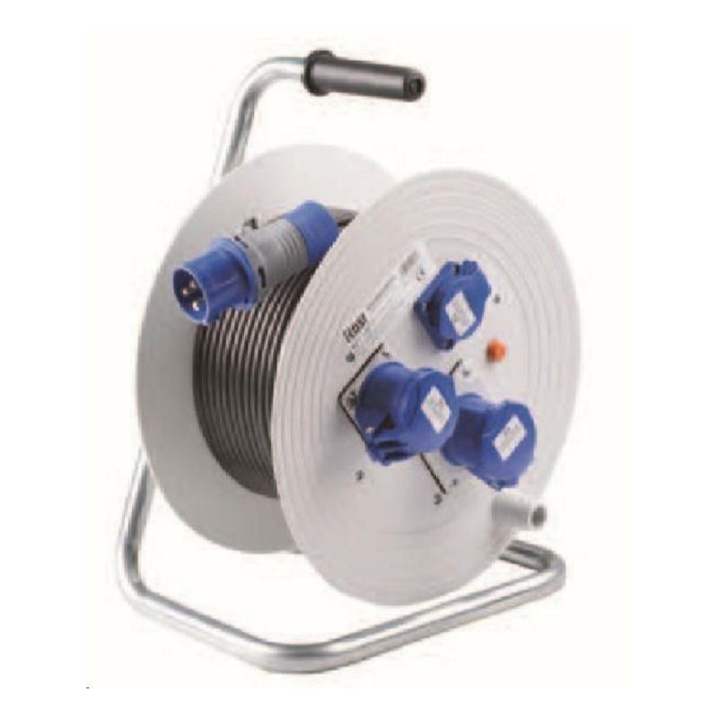 avvolgicavo m.25 3x2.5 2p+t16a ip44 + 1 schuko