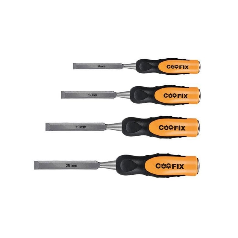 kit 4 scalpelli falegname