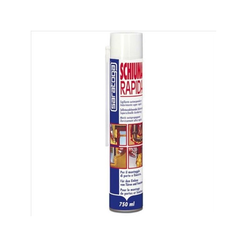 schiuma poliuretanica manuale 750 ml.