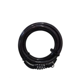 lucchetto per bici a spirale a combinazione 3 numeri