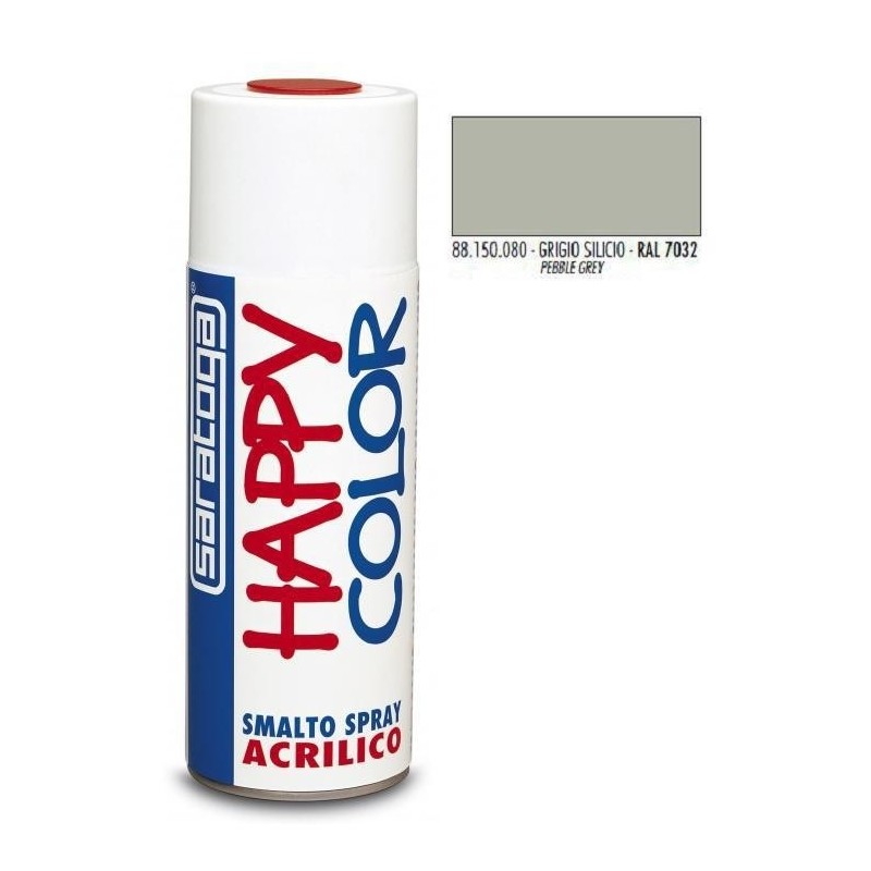bomboletta spray grigio silice ml.400