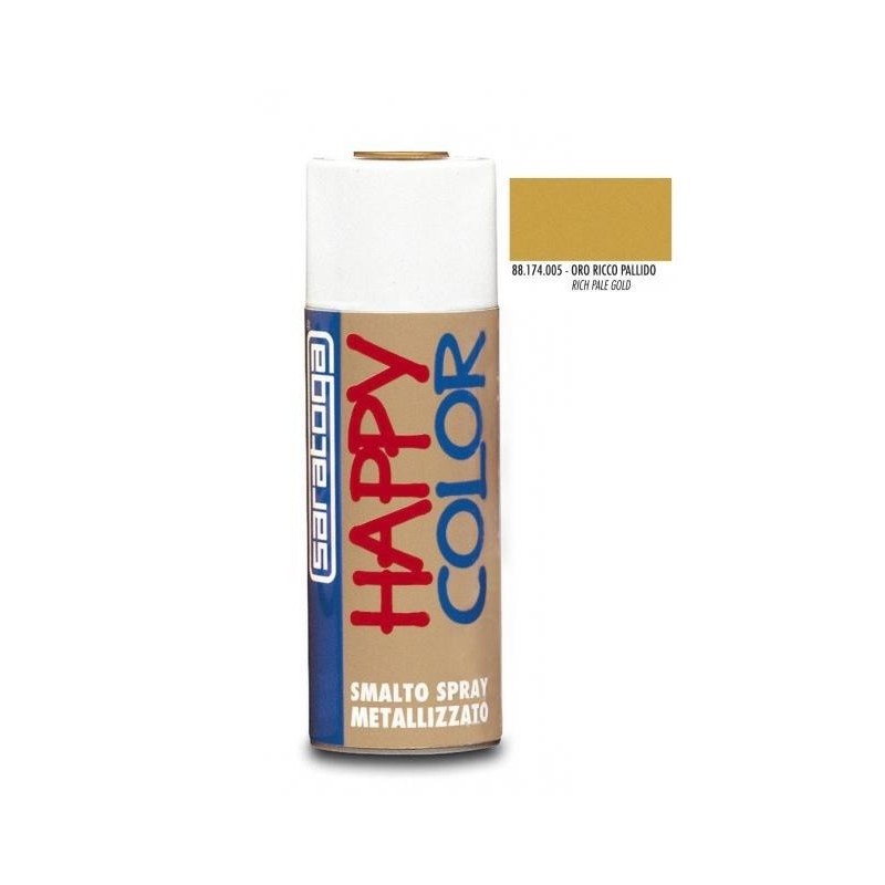 bomboletta spray oro ricco pallido 400 ml.