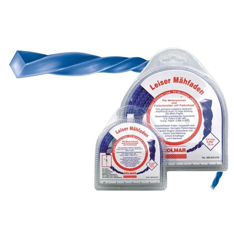filo decespugliatore a spirale mm.3x15 ml.