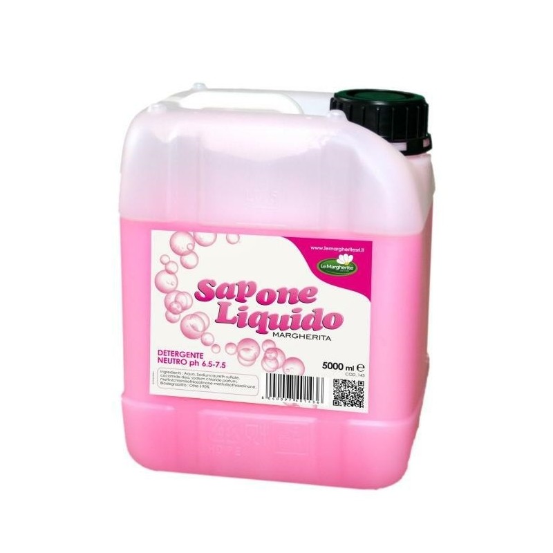sapone lavamani rosa in tanica l.5
