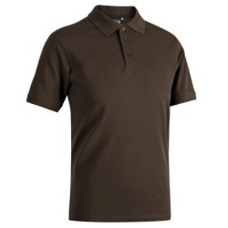 polo fox 100% cotone caffe'